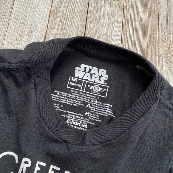 Star Wars Mad Engine M Creepin' It Impe-Real Skeleton Darth Vader Troopers Tee - Picture 13 of 13